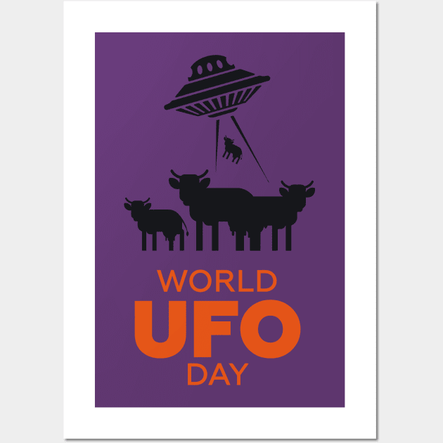 World UFO Day Wall Art by WorldDays